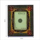 Multicolored Wooden Photo Frame - Hand Painted 5 x 7 Inches Multicolored Wooden Photo Frame - Hand Painted 5 x 7 Inches