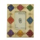 Antique Wooden Photo Frame - Hand Painted 4 x 6 Inches Antique Wooden Photo Frame - Hand Painted 4 x 6 Inches