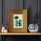 Wooden Photo Frame - Embossed Metal 5 x 7 Inches