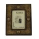 Wooden Photo Frame - Embossed Metal 5 x 7 Inches Wooden Photo Frame - Embossed Metal 5 x 7 Inches