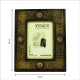 Wooden Photo Frame - Embossed Metal 5 x 7 Inches Wooden Photo Frame - Embossed Metal 5 x 7 Inches