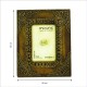 Wooden Photo Frame - Embossed Metal 4 x 6 Inches Wooden Photo Frame - Embossed Metal 4 x 6 Inches