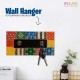 Wooden Hanger - 2 Hooks - Hand Painted Wooden Hanger - 2 Hooks - Hand Painted