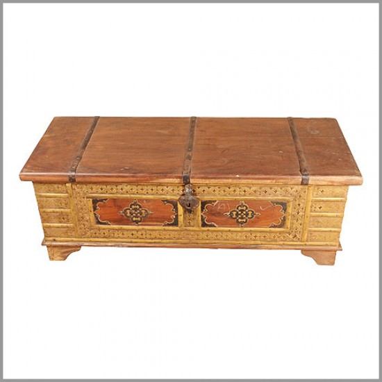 Treasure Box Pitara with Brass Art Treasure Box Pitara with Brass Art