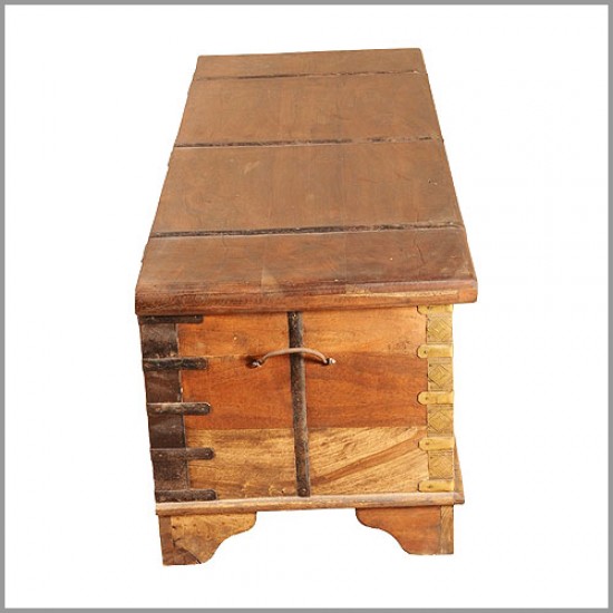 Treasure Box Pitara with Brass Art Treasure Box Pitara with Brass Art