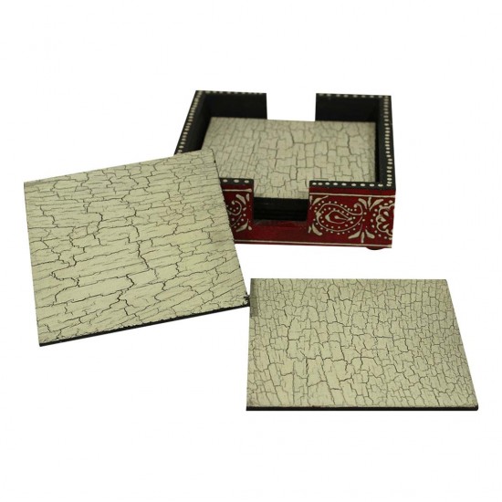 Coaster Set (Collection- Elegant Paisley)