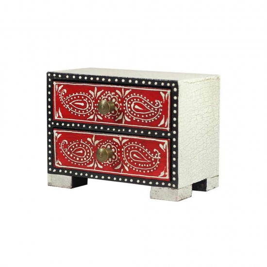 Mini Chest Of Drawers (Collection - Elegant Paisley) Mini Chest Of Drawers (Collection - Elegant Paisley)
