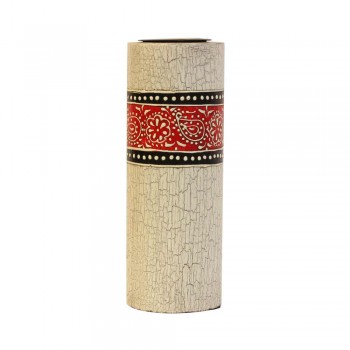 Candle Stand Cylindrical Large (Collection- Elegant Paisley)