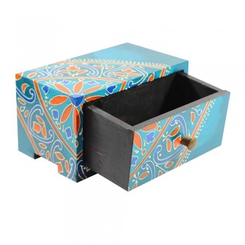 Drawer Box (Collection- Flora On Sapphire)