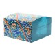 Slight Round Top Small Box (Collection- Flora On Sapphire) Slight Round Top Small Box (Collection- Flora On Sapphire)