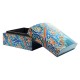Slight Round Top Small Box (Collection- Flora On Sapphire) Slight Round Top Small Box (Collection- Flora On Sapphire)