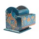 Pen And Visiting Card Holder (Collection- Flora On Sapphire) Pen And Visiting Card Holder (Collection- Flora On Sapphire)