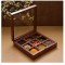 Sheesham Wood Spice Box Container - Spice Masala Box Holder
