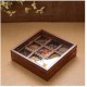 Sheesham Wood Spice Box Container - Spice Masala Box Holder