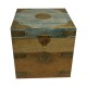 Wooden Square Box - Distressed Blue 12 x 12 x 12 Inches Wooden Square Box - Distressed Blue 12 x 12 x 12 Inches