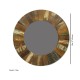 Reclaimed Wood Round Mirror Frame Reclaimed Wood Round Mirror Frame