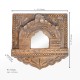 Old Style Wooden Carved Mirror Frame Old Style Wooden Carved Mirror Frame