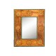 Wooden Photo Frame With Embossed Floral Design Wooden Photo Frame With Embossed Floral Design