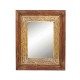 Wooden Photo Frame With Embossed Brass Work Wooden Photo Frame With Embossed Brass Work