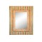White - Green Wooden Pannel Shaped Photo Frame with Back Stand