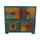 Colorful Chest of 4 Drawers - Handpainted Colorful Chest of 4 Drawers - Handpainted