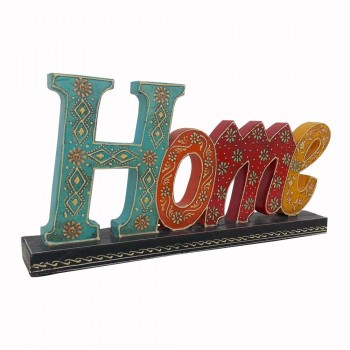 Hand Painted Wooden Alphabets - HOME Decorative Piece