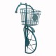 Cycle Wall Decor Planter - Iron Distressed Blue Painted