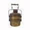Vintage Collectible Tiffin Box  Brass, Old And Interesting