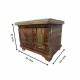 Treasure Box (Pitara)- Mosaic of Reclaimed Wood Pieces Treasure Box (Pitara)- Mosaic of Reclaimed Wood Pieces