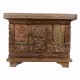 Treasure Box (Pitara)- Mosaic of Reclaimed Wood Pieces Treasure Box (Pitara)- Mosaic of Reclaimed Wood Pieces