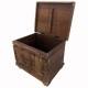 Treasure Box (Pitara)- Mosaic of Reclaimed Wood Pieces Treasure Box (Pitara)- Mosaic of Reclaimed Wood Pieces