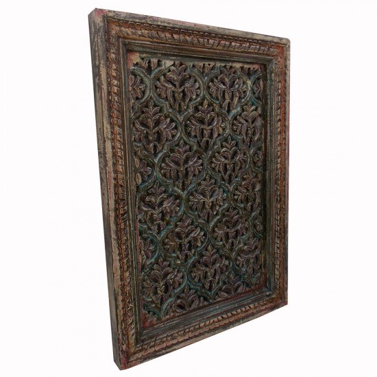Wall Panel Floral Carved (Perforated)- Backlit 