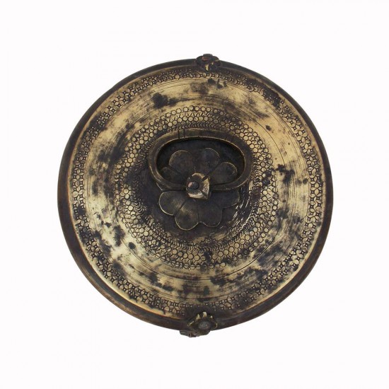 Vintage Collectible Chapati Box Dabusa Brass, Old And interesting Vintage Collectible Chapati Box Dabusa Brass, Old And interesting