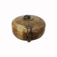 Vintage Collectible Chapati Box Dabusa Brass, Old And Interesting Vintage Collectible Chapati Box Dabusa Brass, Old And Interesting