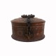 Vintage Collectible Chapati Box Dabusa Copper, Old And Interesting 