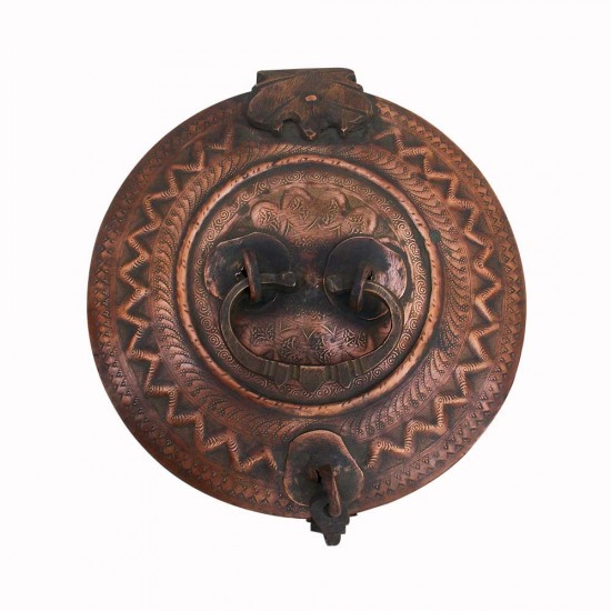 Vintage Collectible Chapati Box Dabusa Copper, Old And Interesting Vintage Collectible Chapati Box Dabusa Copper, Old And Interesting