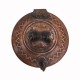 Vintage Collectible Chapati Box Dabusa Copper, Old And Interesting Vintage Collectible Chapati Box Dabusa Copper, Old And Interesting