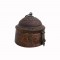 Vintage Collectible Chapati Box Dabusa Copper, Old And Interesting 