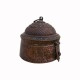 Vintage Collectible Chapati Box Dabusa Copper, Old And Interesting Vintage Collectible Chapati Box Dabusa Copper, Old And Interesting