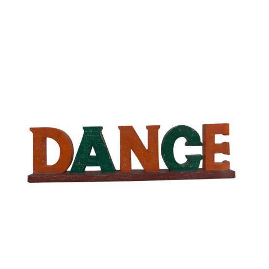 Wooden Alphabet -Dance
