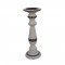 Pillar Candle Stand - Distress White