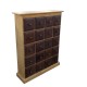 Twenty Drawers Chest - Beige & Brown Twenty Drawers Chest - Beige & Brown