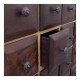 Twenty Drawers Chest - Beige & Brown Twenty Drawers Chest - Beige & Brown