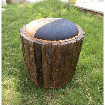Sleeper Wood Ottoman