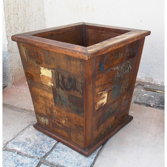 Reclaimed Tapered Planter