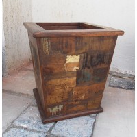 Reclaimed Tapered Planter