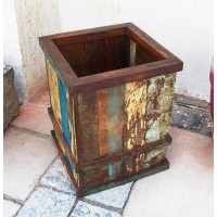 Reclaimed Square Planter