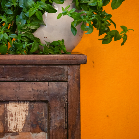 Recycled wooden bedside cabinet – rustic nightstand from reclaimed wood Recycled wooden bedside cabinet – rustic nightstand from reclaimed wood