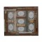 Family Photo Frame 7 Photos 4 x 6  Inches -  Reclaimed Wood