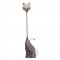 Painted Cat - Wood & Iron - Large